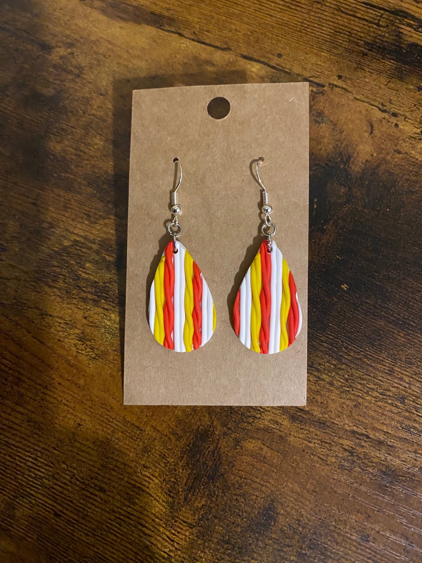 KC Red and Yellow small dangle
